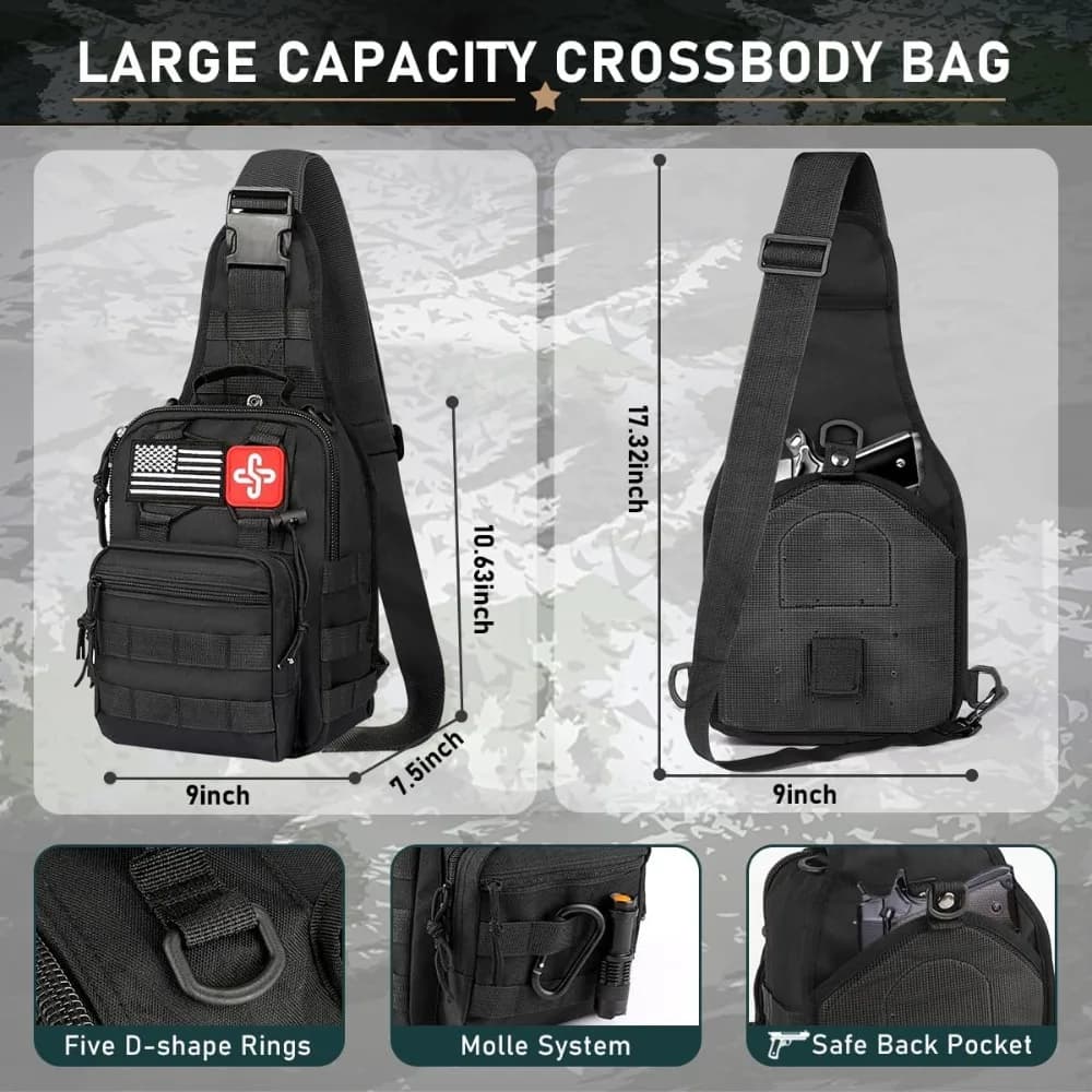 Kit di sopravvivenza, 262 pezzi di attrezzatura e forniture di sopravvivenza con custodia per kit di pronto soccorso e borsa a tracolla, kit di emergenza con tenda