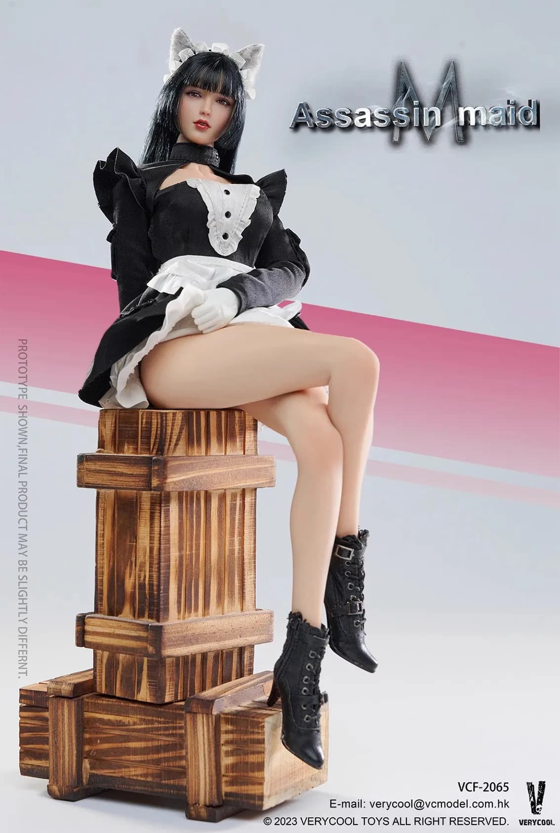 Originale VERYCOOL VCF-2065 1/6 Soldato Femminile Assassino Assassino Cameriera Set Completo 12 Pollici Action Figure Modello Da Collezione