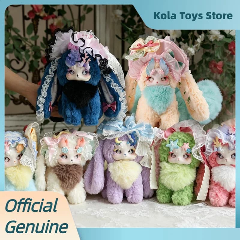 Genuine Tutulong Fluffy Shore Series Vinyl Blind Box Toys V6 Trendy Collectible Tutulong Figure Mystery Box Gift For Collectors