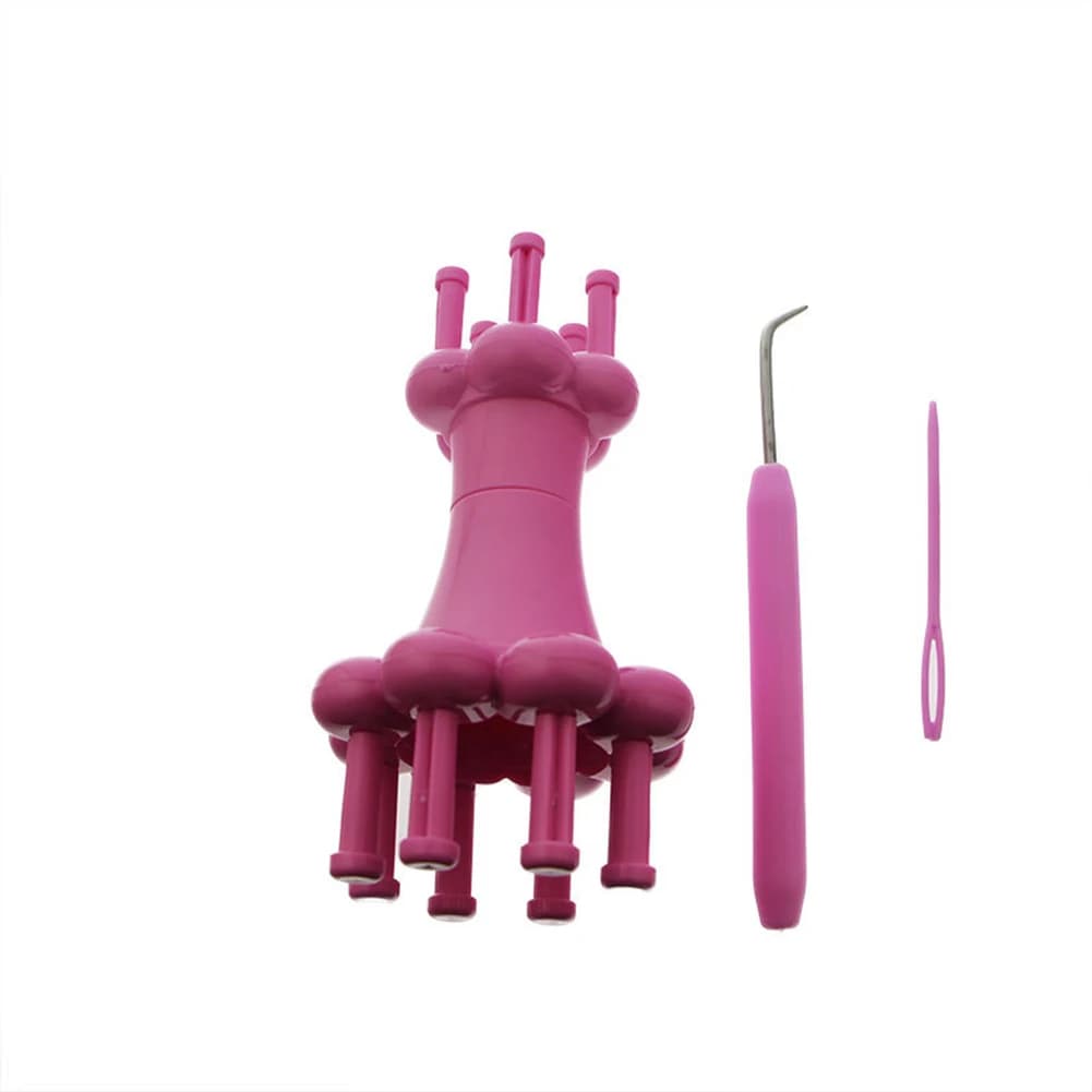 Ing Tool for dolly Craft Spool Maker+CrocKnitting Tool for french Yarn Wool Roping Tool for dolly Craft Spool