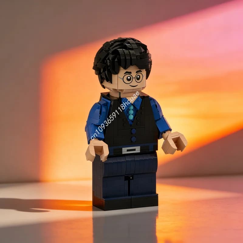 832pcs MOC Upscaled Minifigure Collectible Minifigures Model Building Blocks Christmas Gift Construction Toys DIY Creative Idea