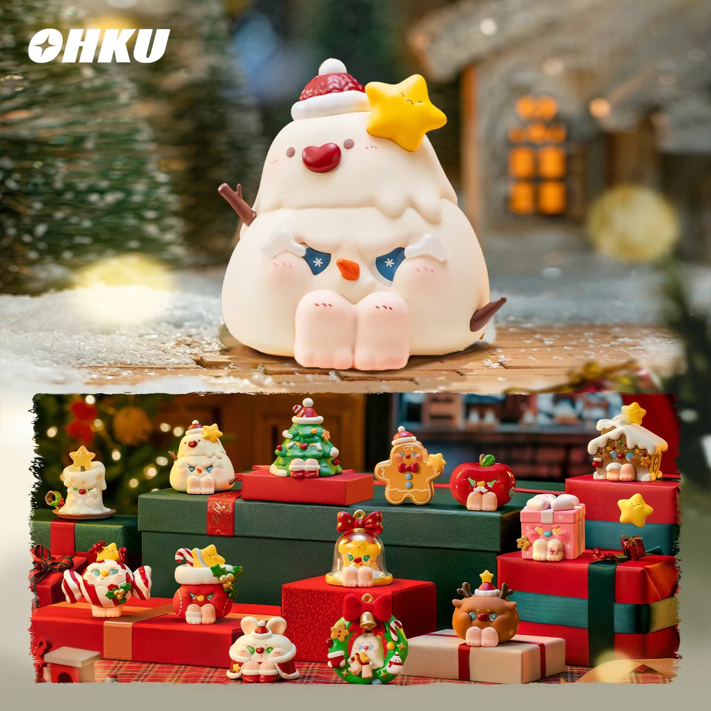 OHKU Obs Star Seeking Fancyland Blind Box Mystery Box Desktop Ornament Action Figure Anime Doll Borsa a sorpresa Modello di raccolta