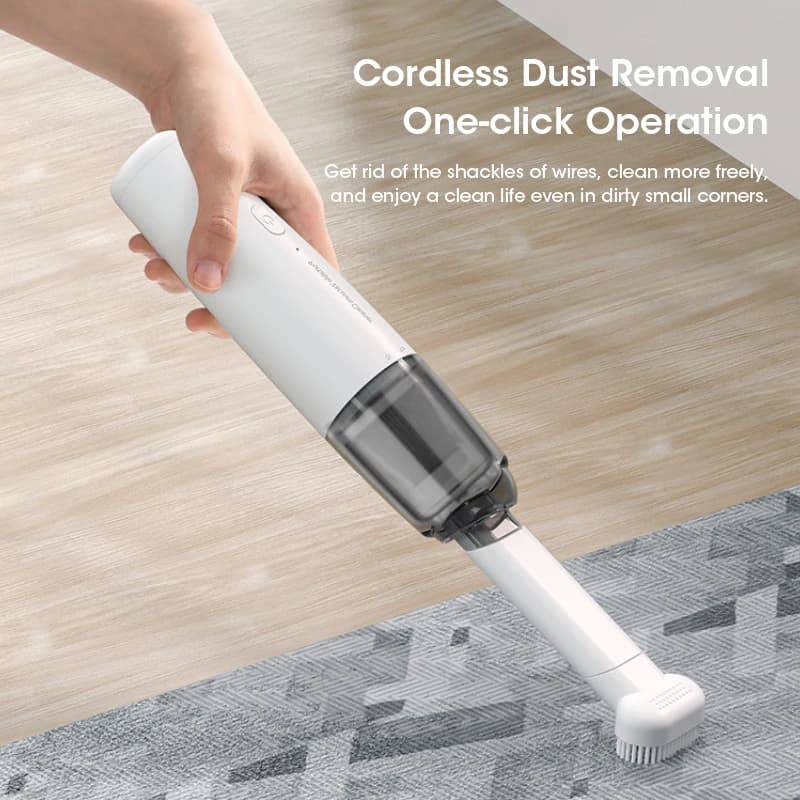 Handheld Cordless Car Vacuum 15000Pa Strong Suction 30 Mins Runtime Rechargeable Anti Clog Cleaning for Car Home Office Pet Hair