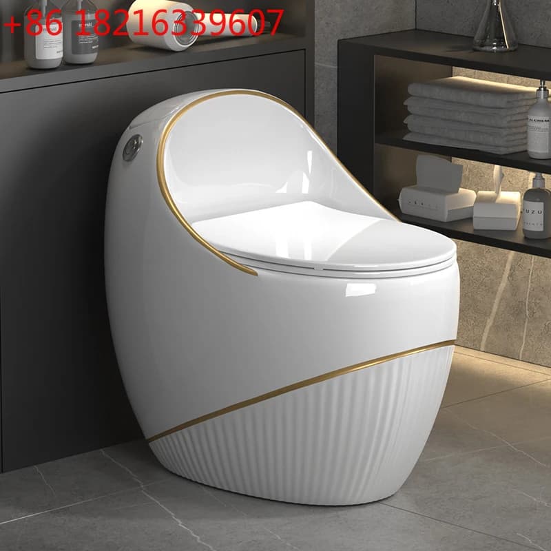 Toilets for modern, light, luxury, creative, gray color, toilet seat, water saving