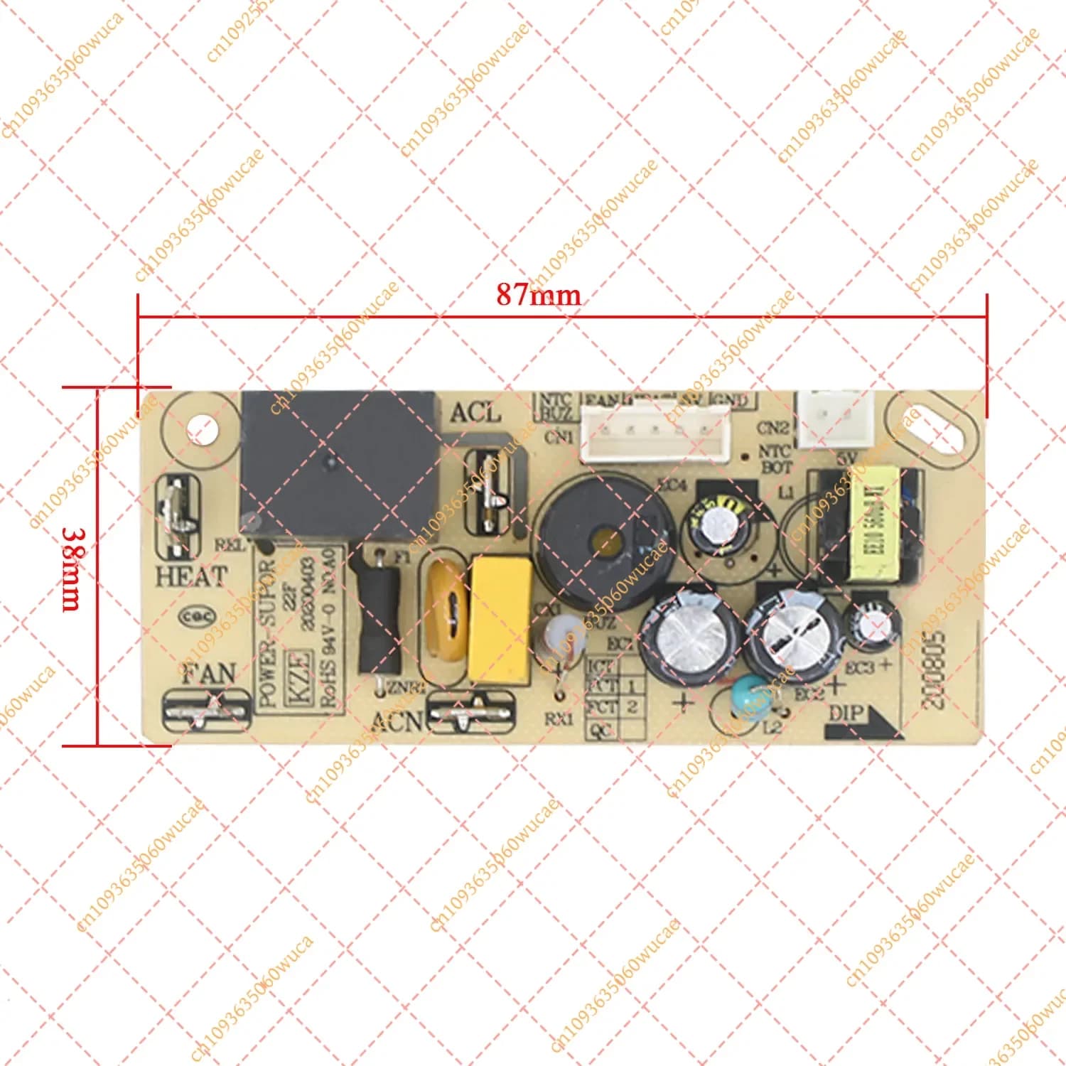 YFControl Board For KD30DQ815 KD40DQ817 Electric Oven PCB Power Supply Motherboard Air Fryer Circuit Board Spare Parts