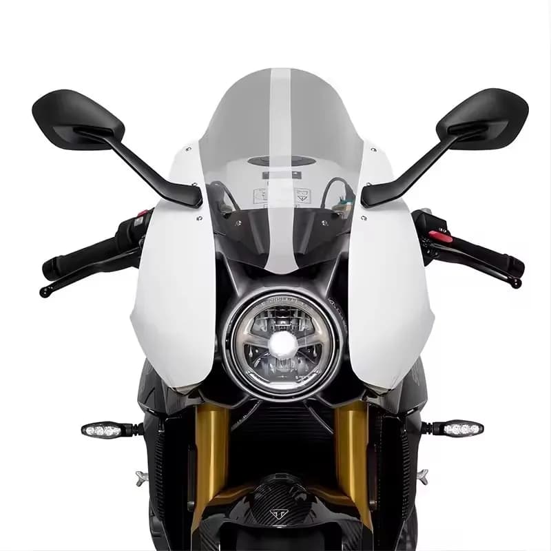 Motorcycle Accessorie Windshield Windscreen Visor Wind Screen Deflector FOR Triumph Speed Triple 1200 RR 2022-2024