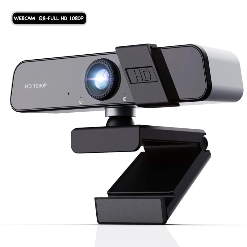 Webcam VIVO Full HD 4K with automatic focus and microphone with noise deletion Webcam for USB computer suitable for video shooting portable PCs