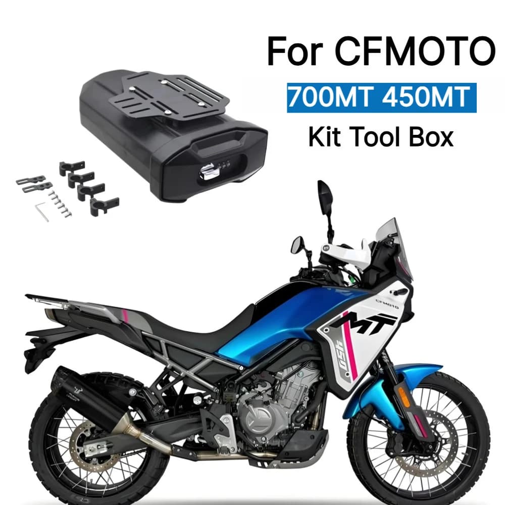 First-aid/ Breakdown Kit Toolbox For CFMOTO 800MT 700MT 450MT 800 MT Touring adventure ADV Side Decorative Waterproof Tool Box