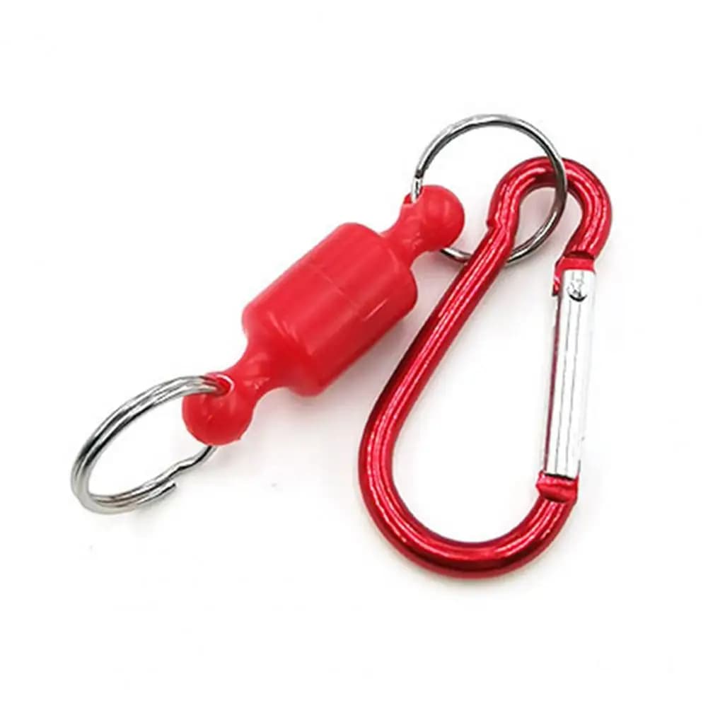 Fishing Magnetic Buckle Magnetic Net Release Clip Hanging Key Chain Carabiner Ant Lost Magnet Buckle Fly Fishing Hanging Buckle