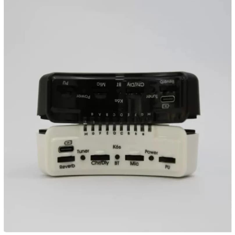 K6S Acoustic Guitar Resonance Pickup Chorus Delay Reverb Bluetooth Accompaniment Percussion Pick‑up Device