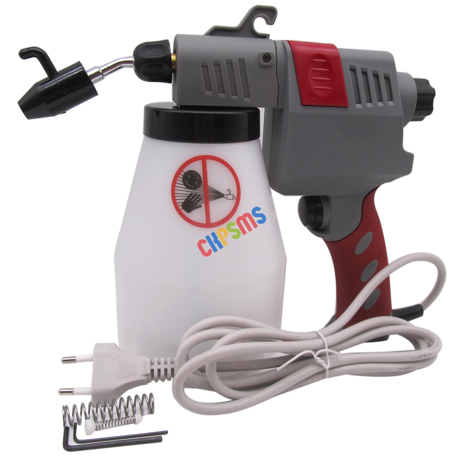 220V # HD-180A Scarpe sportive con spina europea/Cristalli/Rock/Punto tessile/Pistola per la pulizia dell'olio da cucina