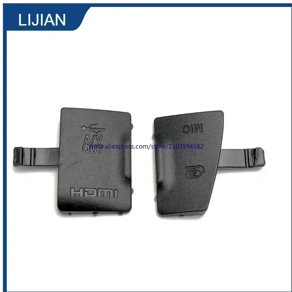 NUOVO Coperchio in Gomma USB, Tappo HDMI, Copertura Interfaccia Microfono per Nikon D3300 SLR, Parte di Ricambio per Riparazione Obiettivo Fotocamera
