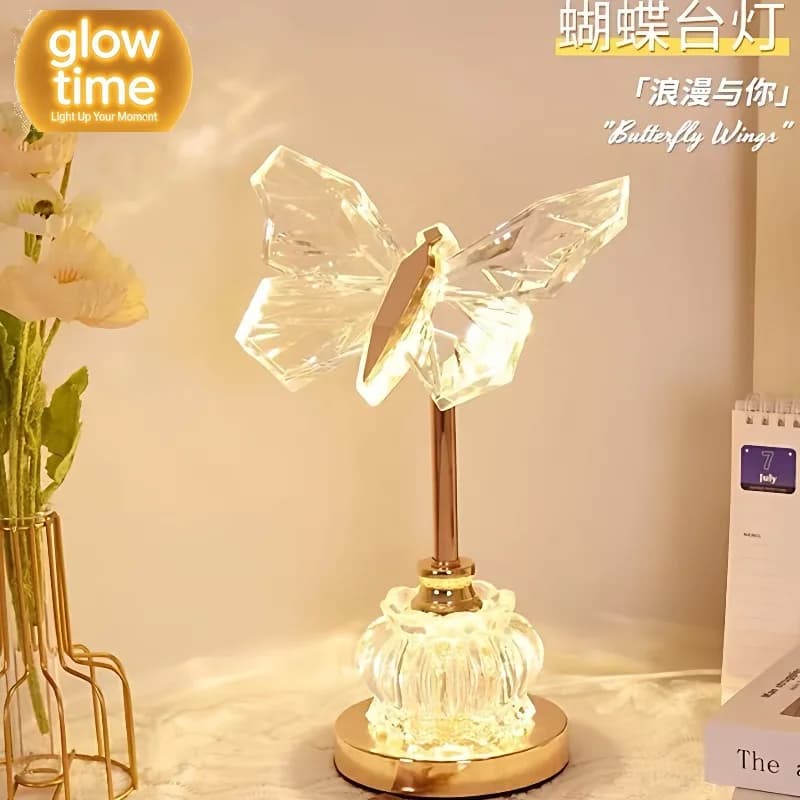 table bedside bedroom bedside light luxury romantic butterfly night advanced master bedroom atmosphere