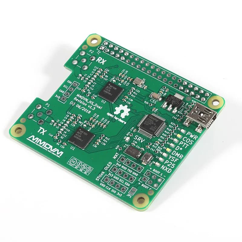 Hotspot MMDVM Duplex con Supporto DMR P25 D Star UHF VHF per Raspberry Pi