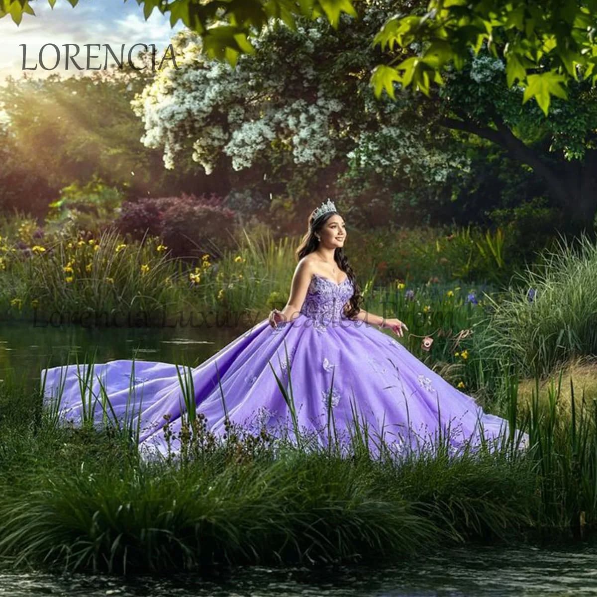 Abito stile Quinceanera con perline applique messicana senza spalline staccabile fiori 3D abito da ballo dolce 16 abiti personalizzati da 15 anni