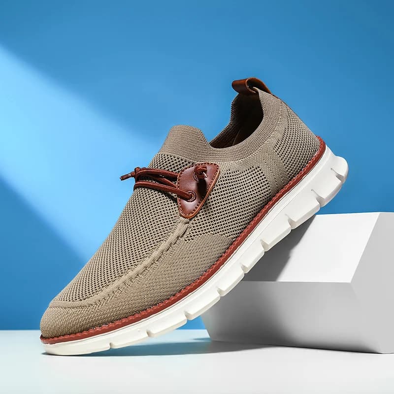Scarpe da Ginnastica Casual per Uomo, Resistenti alle Intemperie, Traspiranti, con Suola Ammortizzata, Antiscivolo, per Passeggiate all'Aperto