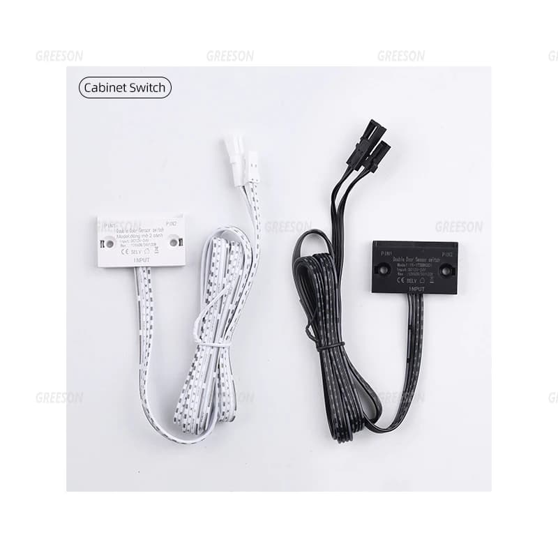 DC12V-24V 5A 60W Sensore di prossimità a infrarossi Interruttore sensore a doppia porta adatto per luci dell'armadio