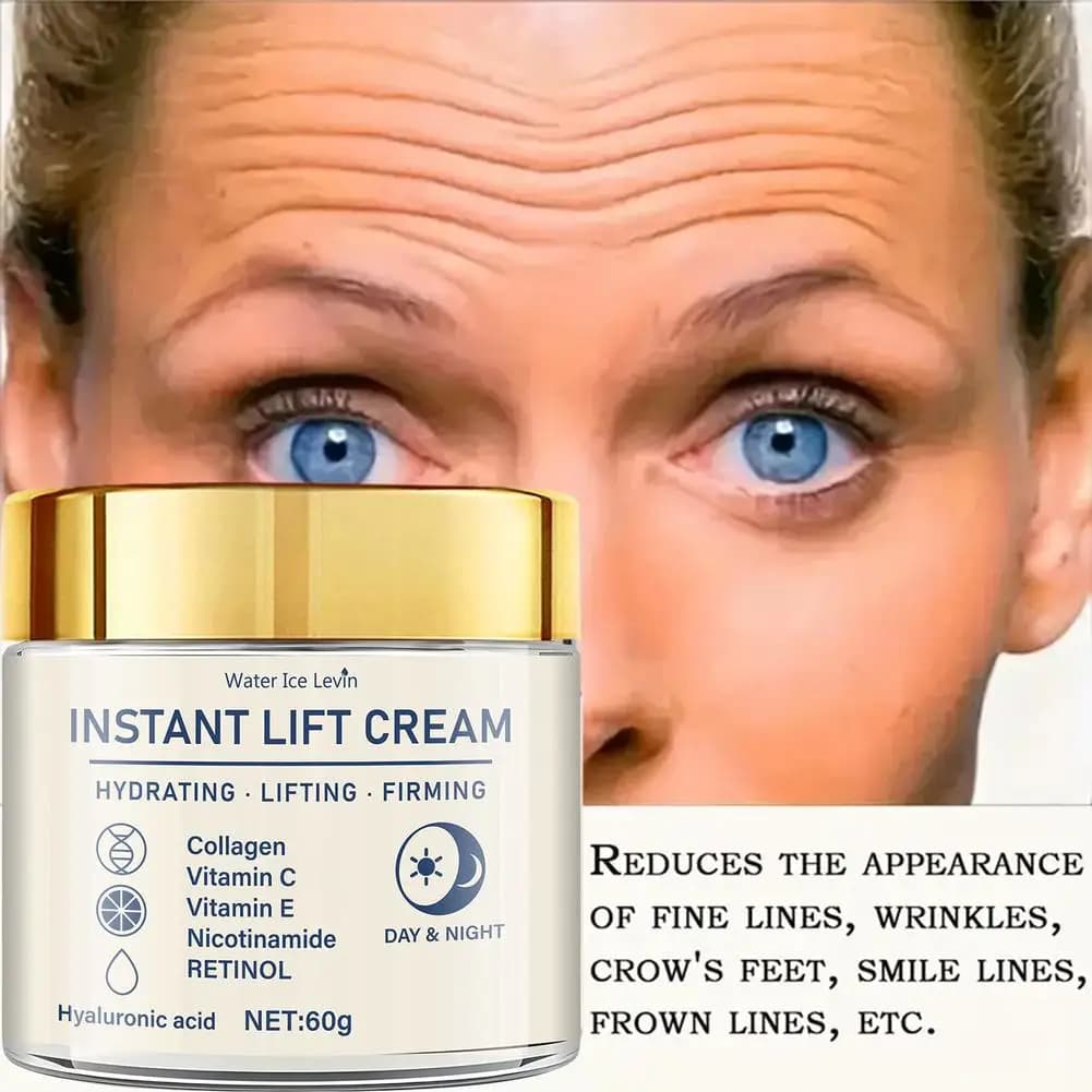 Rassodante and Lifting Cream for Face - Ricca di Acido Hyaluronico e Retinolo, Rassoda e Solleva la Pelle, Hydrata la Pelle