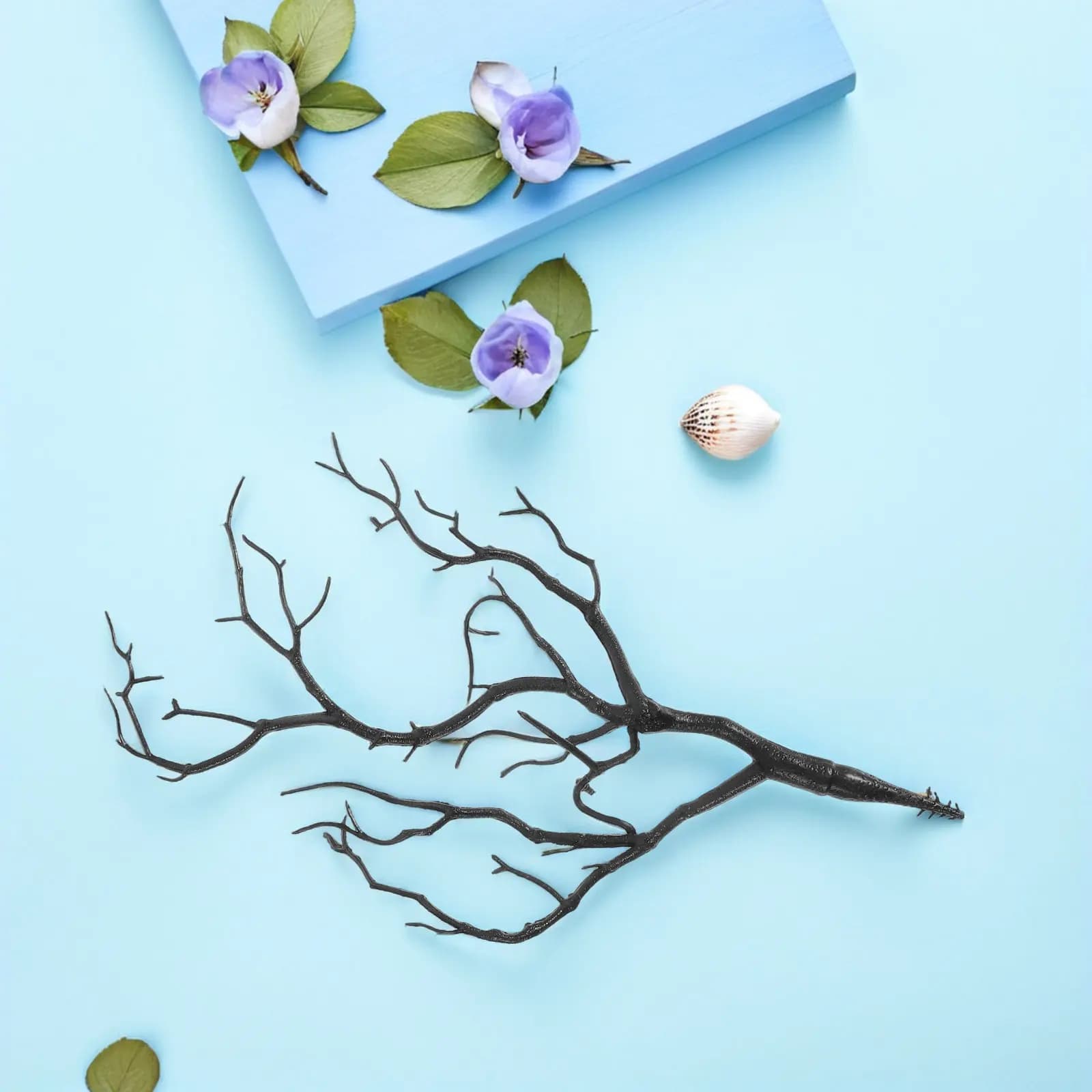 Artificial Antler Tree Branches Plastic Decorative Plant Twigs for Vase Filler Shelf Countertop Porch Bathroom Kitchen Decor DIY