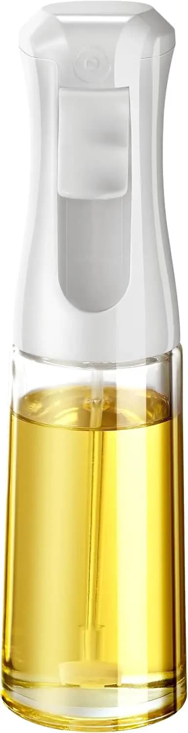 Spruzzatore d'Olio in Vetro da 200ml per Friggitrice ad Aria, Accessorio da Cucina per Insalate, Cottura al Forno, Frittura, Barbecue