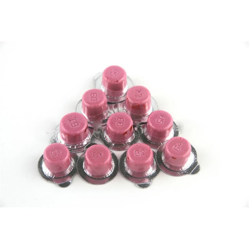 10 pezzi di pasta per lucidatura dentale Mini lucidatrice professionale per sbiancamento dei denti White Smile Tooth pasta lucidante per lucidatura