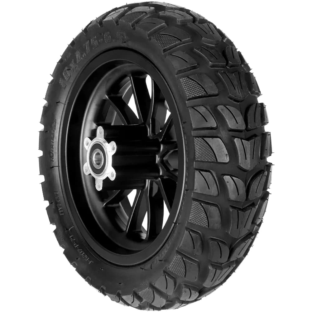 Electric Scooter Front Hub Wheel Tire Replacement For KuKirin M4Max 10x2.75-6.5 Electric Scooter Replacement Part