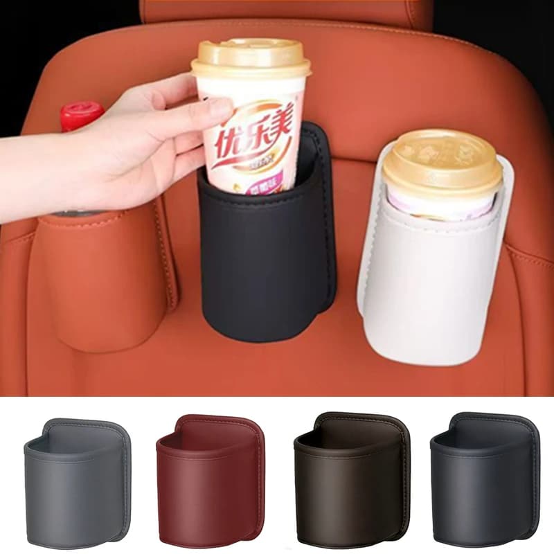 Portabicchieri per Auto, Scatola Portaoggetti Universale per Sedile Posteriore, Organizer per Veicoli, Portabevande per Auto, Soluzioni di Stoccaggio per Interni Auto