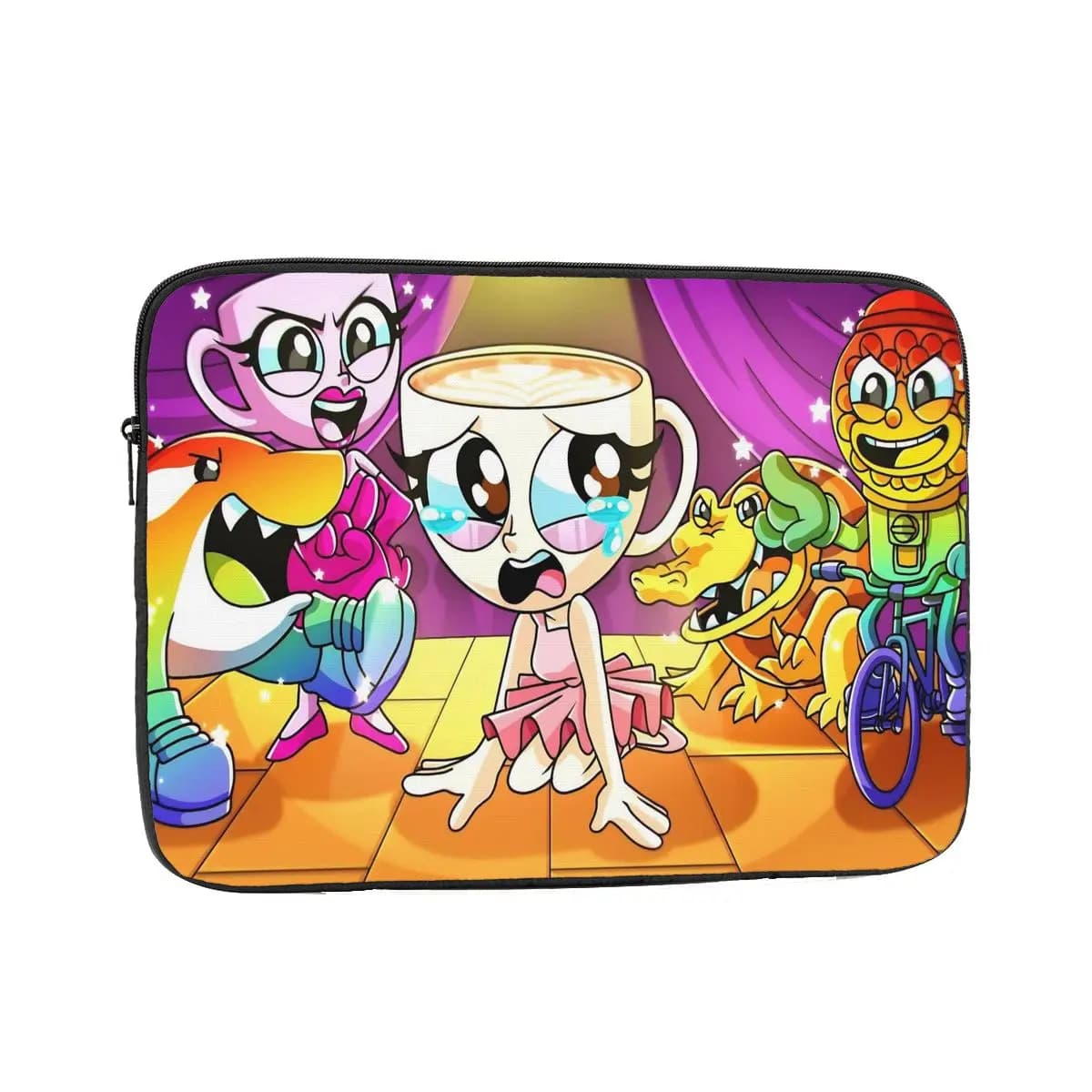 Custodia per laptop italiana Brainrot Meme 12 "13" 15 "17" Borsa per notebook Manica Ballerina Cappuccina Custodia antiurto per computer