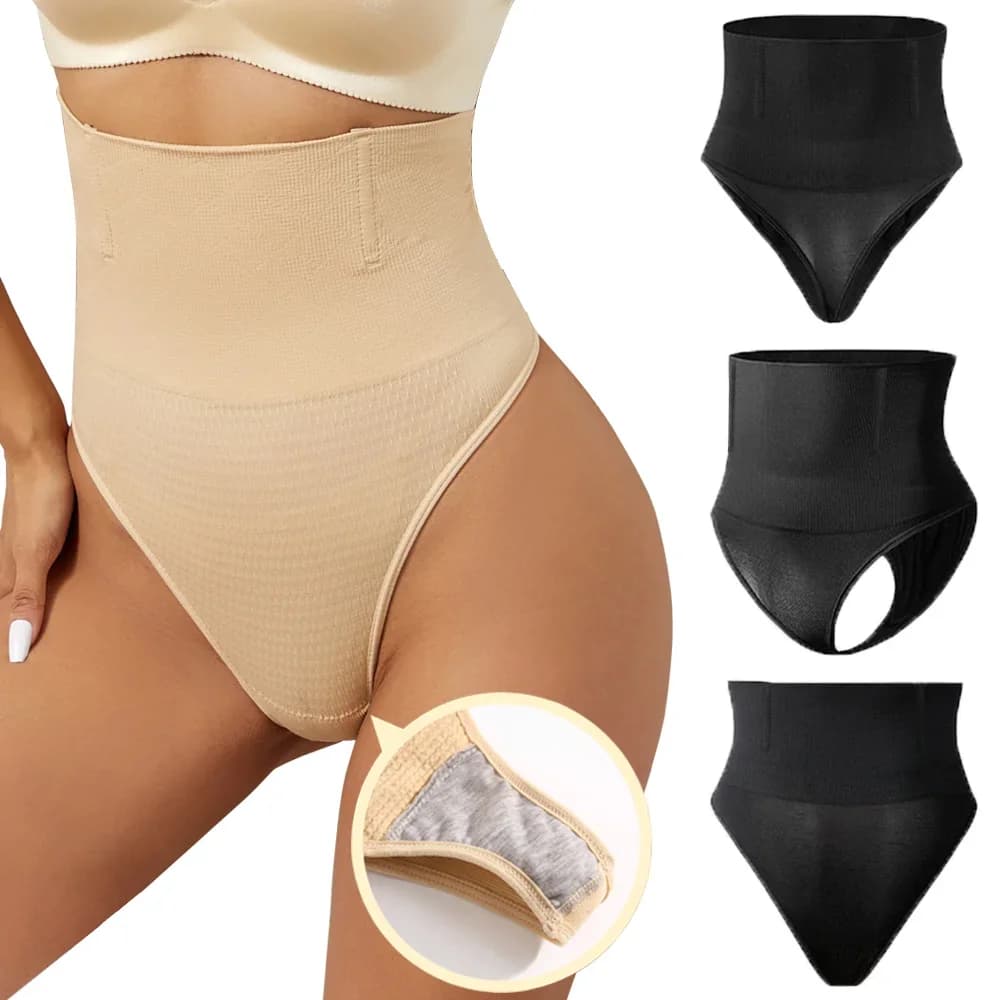 Women's High Waist Modeling Mutande, Sexy Contenitive Shade, Shapewear Slender for Cloth, Glutei Lift, Slip Models