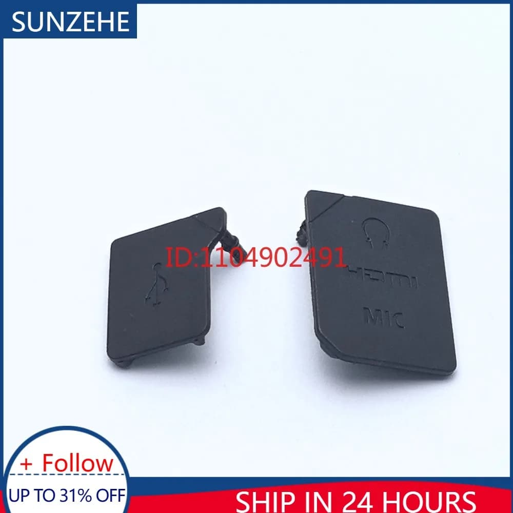 New for Nikon ZF HDMI-compatible MIC Cap Interface Cover USB Rubber Lid Door Digital Camera Repair Part