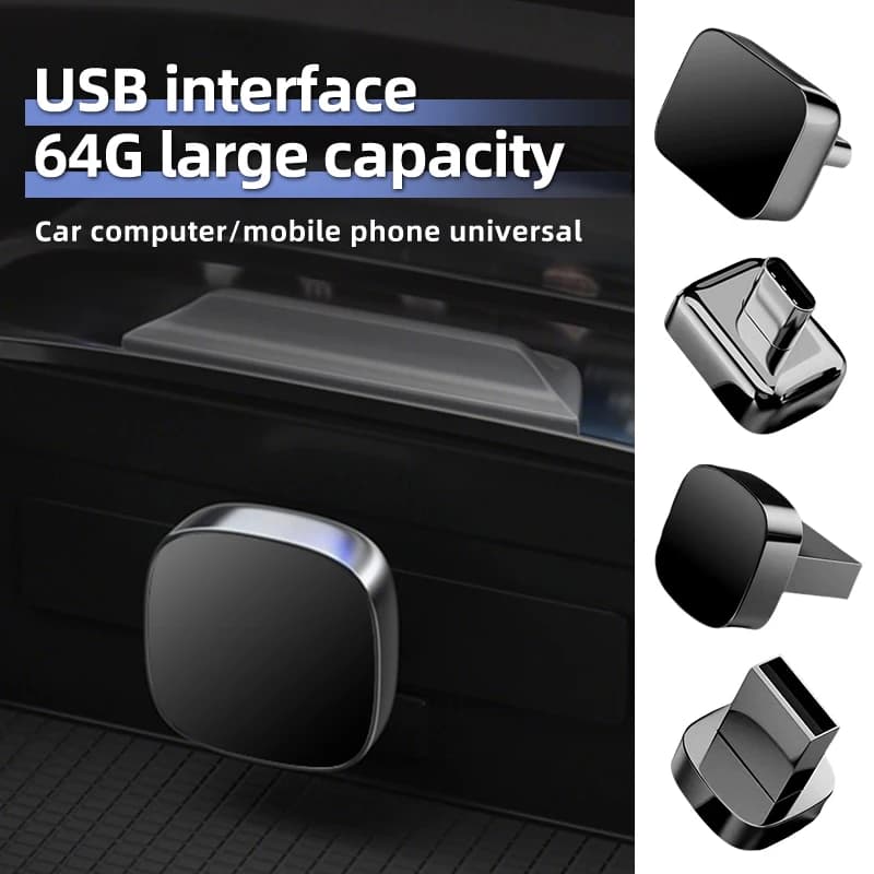 Supporto per registratore di guida con unità USB montato su auto Accessori per auto di tipo C/USB adatti