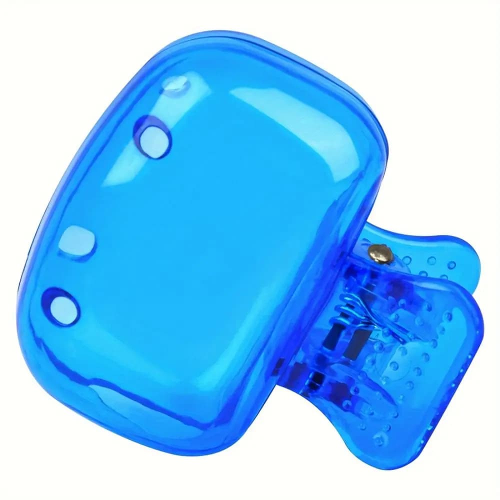 Mini custodia per spazzolino riutilizzabile, impermeabile, antipolvere, portatile, per la conservazione del spazzolino.