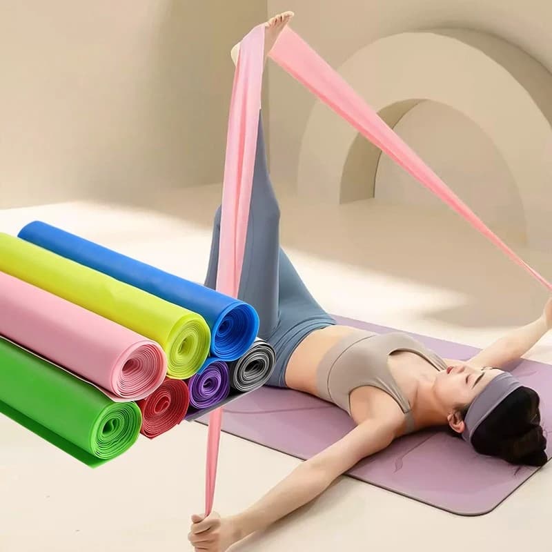 Fasce Elastiche Antiscivolo in Lattice Premium per Yoga e Fitness, Loop per Allenamento Muscolare Completo del Corpo, Attrezzatura per Palestra Domestica