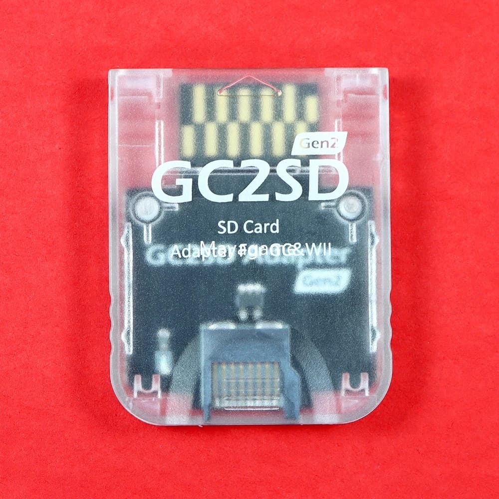 15pcs SD Memory Flash Card Card Reader Converter Adapter V2.0 For Nintendo Wii NGC GC2SD Console