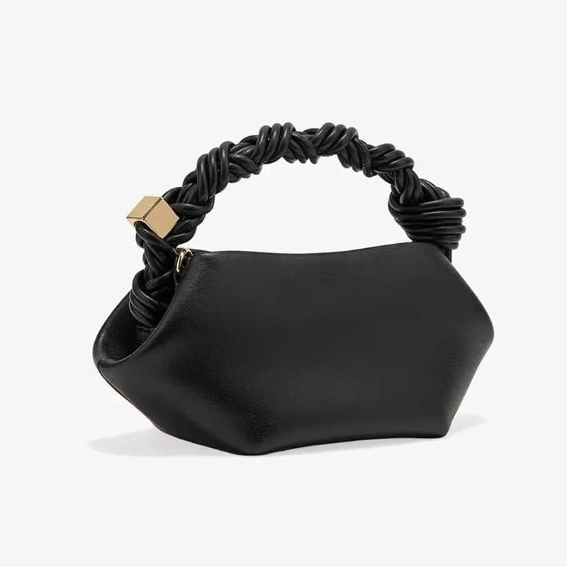 Borsa di Lusso per Donna, Nuova Borsa a Mano con Manico Intrecciato, Borsa a Tracolla Multicomparto, Borse Firmate a Forma di Conchiglia per Donne