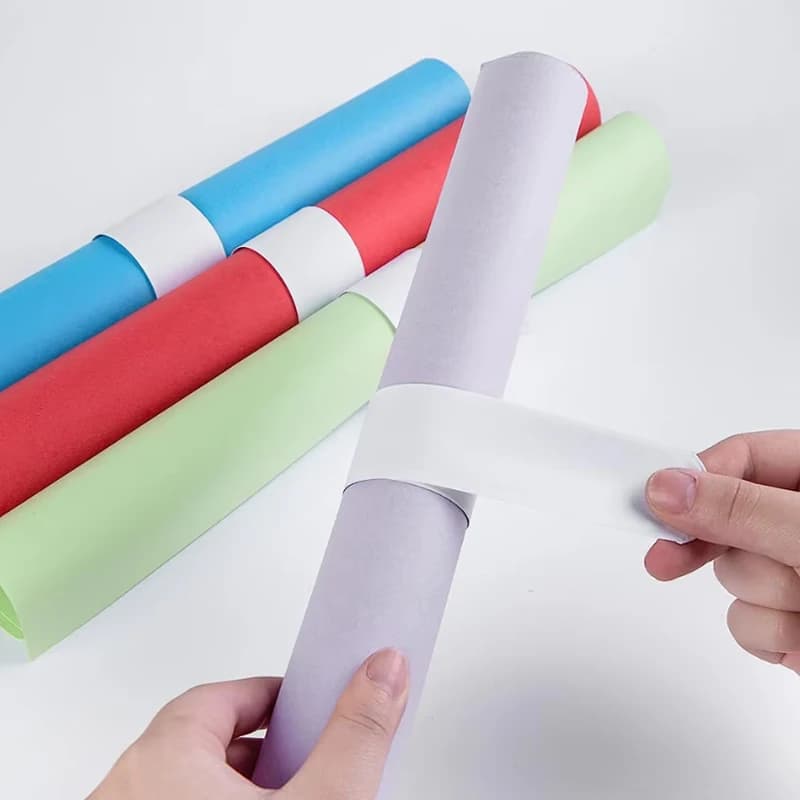 Fascette portaoggetti per organizer per cavi, poster, strisce portaoggetti per fissaggio di giornali Forniture per ufficio domestico Conservazione per confezioni regalo di Natale Fasce per schiaffo