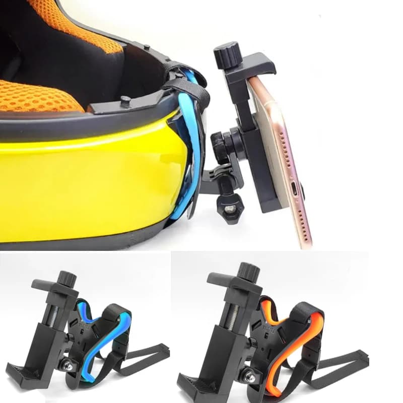 Underwater motorcycle helmet buckle bracket for sports camera riding equipment bracket for fixed strap installation accessories for easy car