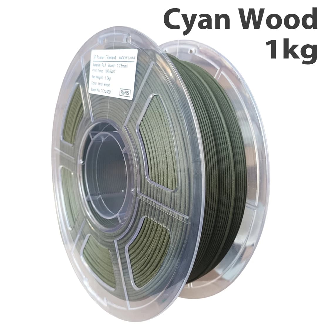 250g 500g Cian Wood 3D Printer Filament 1.75mm Pink Wood Ebony Red Sandalwood Plate Sublimation 3D Printing Material Thread