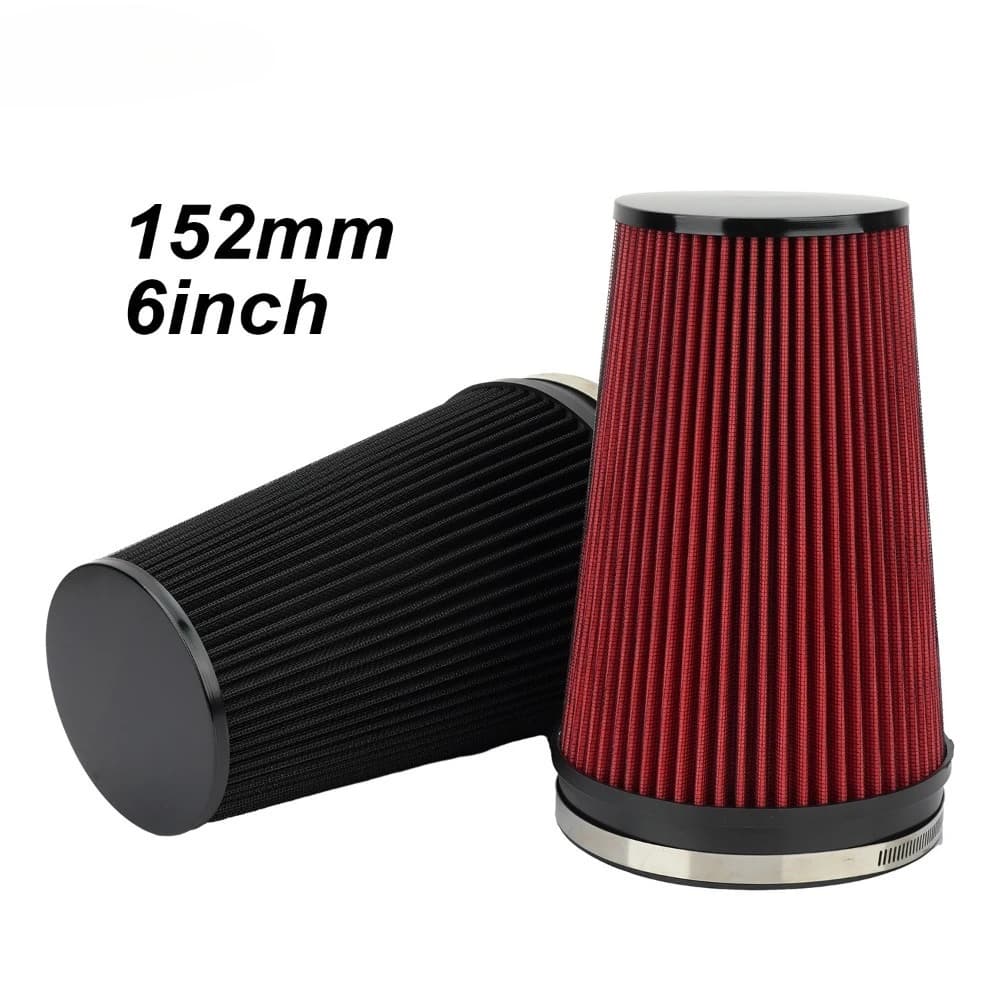 Kit di Ricambi per Auto ad Alte Prestazioni, Purificatore d'Aria Universale per Veicoli, Filtro Aria 152MM 6 Pollici