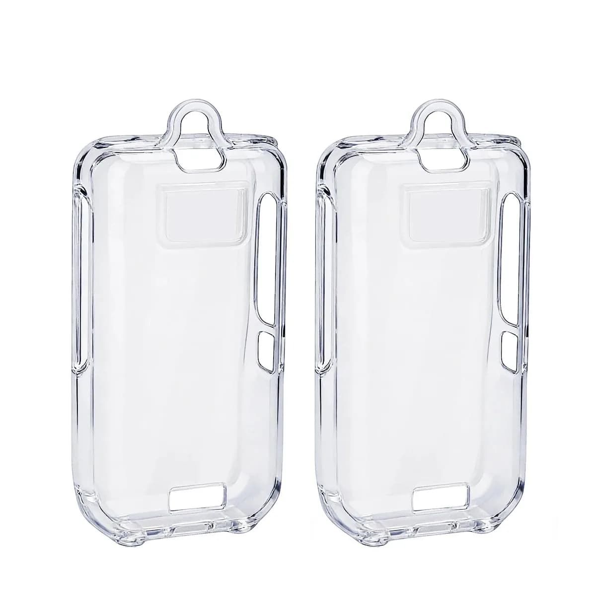 Custodia ABBREE in TPU per Walkie Talkie Baofeng UV-5R Mini, Cover Protettiva Trasparente, Anti-graffio, Anti-polvere, Protezione dalle Cadute