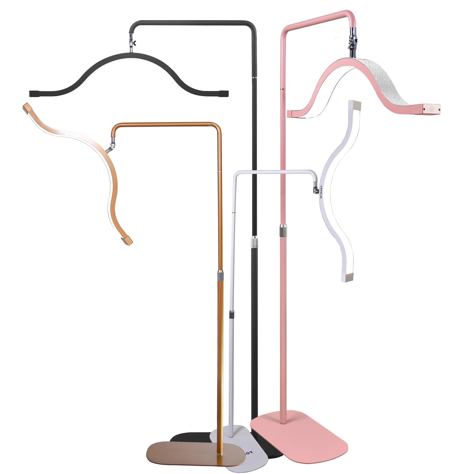 Fosoto 45 W Salon Eyelash Extension Lamp – 29 Inch LED Light for Make-up, Face and TikTok Live