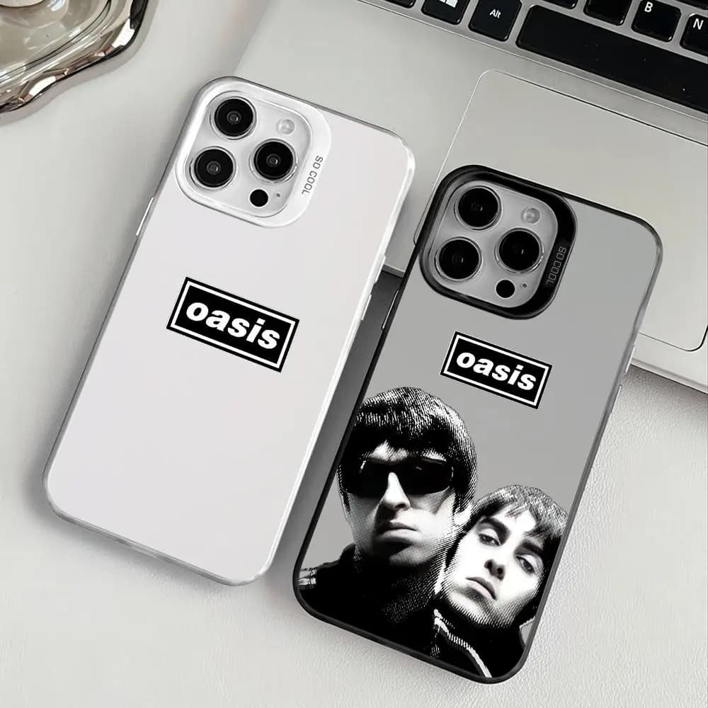 Music Rapper O-Oasis Phone Case For IPhone 17 16 15 14 13 12 11 Pro Max Air Matte Laser Aurora Shockproof Phone Case