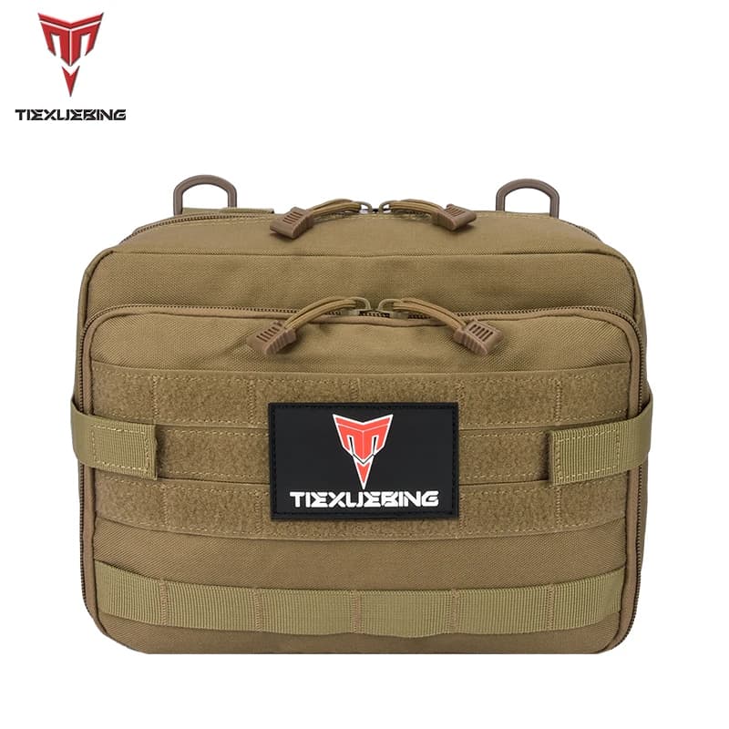 Borsa tattica MOLLE EDC per riporre oggetti, kit di pronto soccorso portatile per esterni, kit medico grande multifunzione per caccia, campeggio, escursionismo