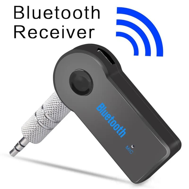 Bluetooth 5.0 wireless 2 in 1 3.5mm jack for audio car music aux A2DP transmitter adapter for speaker headphones