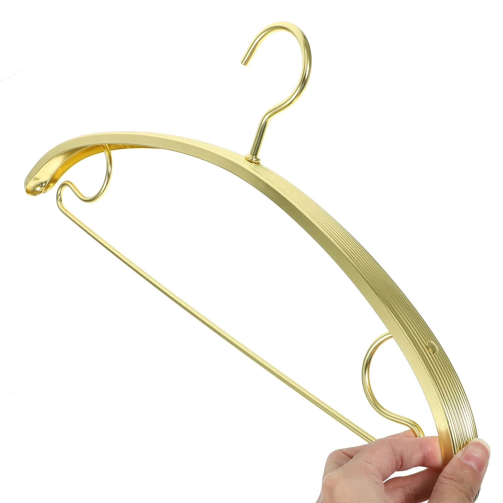 5Pcs Anti-Slip Clothes Hangers Strong Multi-Functional Drying Hangers for Pants Coat Shirts Wardrobe Closet