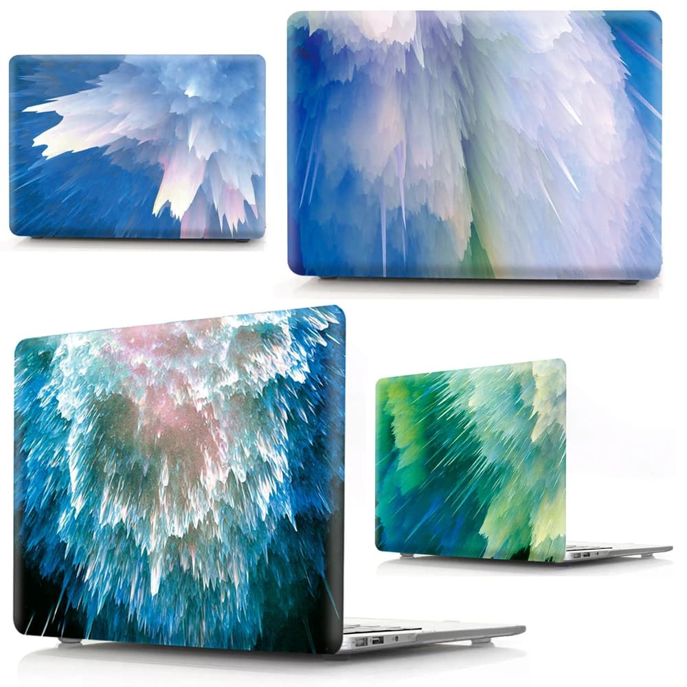 Custodia Rigida per Chromebook 11.6 Pollici, Cover Protettiva per Laptop Mini PC, Adesivo per MacBook Neo 13 A3404, MacBook Air Pro 12 13 14 15 16