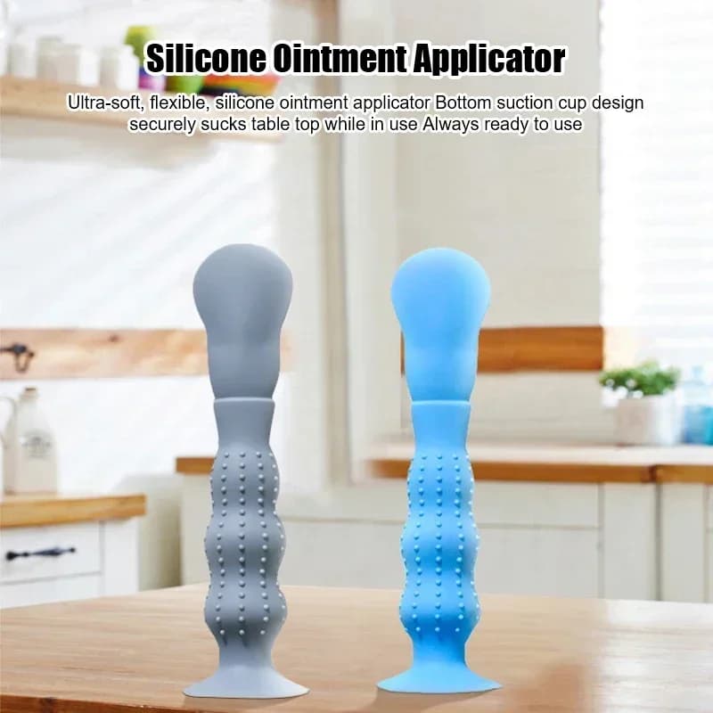 Applicatore per unguento in silicone per animali domestici Smacchiatore per strappo per cani Spazzola per pasta per macchie in silicone con ventosa per macchie di strappo per animali domestici