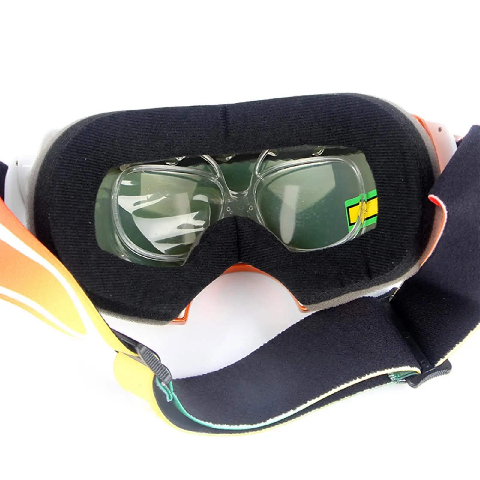 Adattatore per montatura interna per occhiali da snowboard, adatto per occhiali da miopia, professionale e flessibile