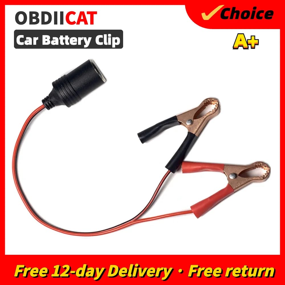 Adattatore per accendisigari EC 5 Turn Car Jump Starter EC5 adattatore Auto DC 12V per batteria con Clip per morsetto per cavo di emergenza
