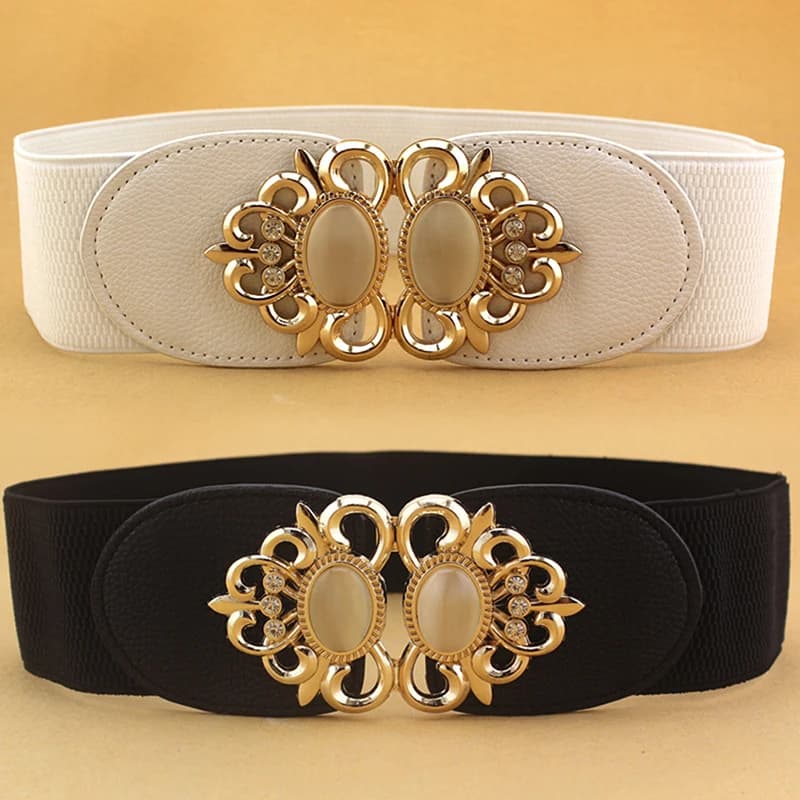 1PC Fashion Women Retro Elastic Stretchy Dress Narrow Waist Belts Dress Accessories